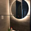 Gương tròn cho toilet/ Bàn phấn đèn hắc