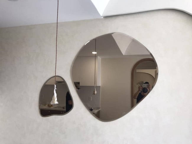 Gương bộ treo tường – Giải pháp trang trí phòng khách đẹp
