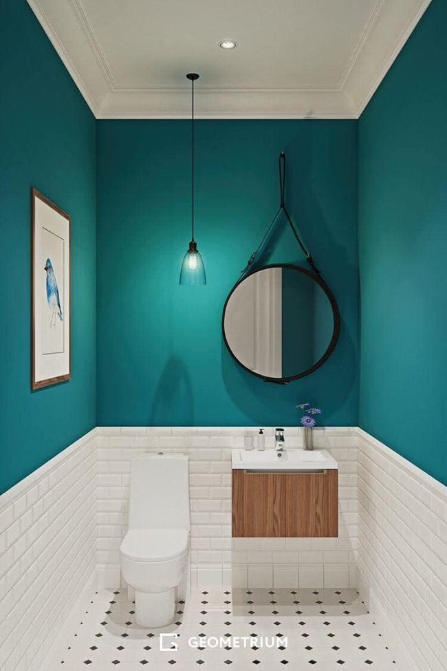 Chọn lắp đặt gương toilet cho phòng tắm nhỏ như thế nào