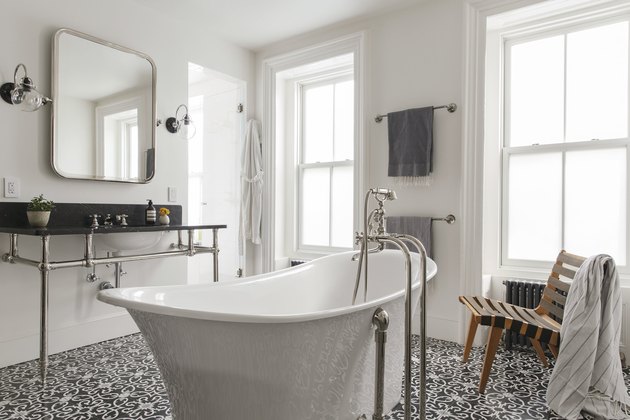 15 ý tưởng trang trí phòng tắm Art Deco khiến không trở nên quyến rũ