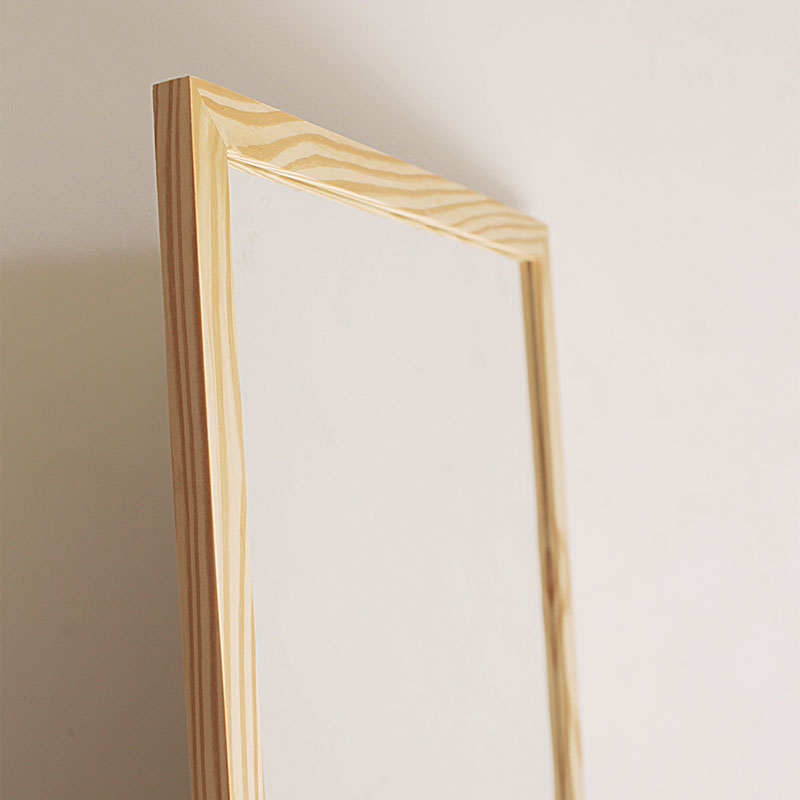Gương khung gỗ soi toàn thân - chân dựng